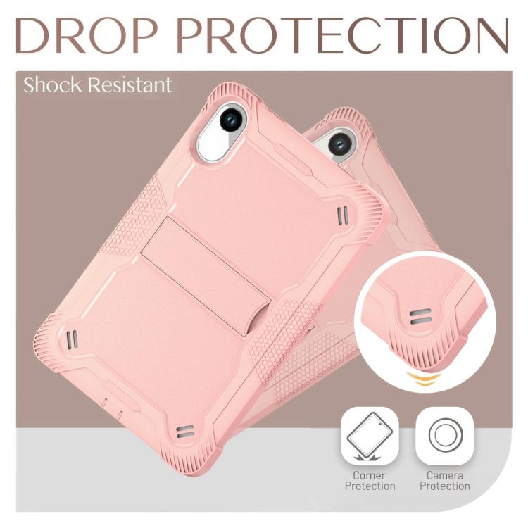 For Xiaomi Redmi Pad 2 Shockproof Silicone Hybrid PC Tablet Case with Holder