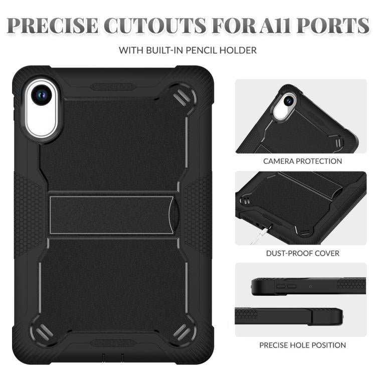 For Xiaomi Redmi Pad 2 Shockproof Silicone Hybrid PC Tablet Case with Holder