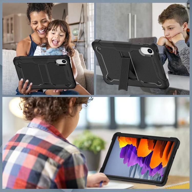 For Xiaomi Redmi Pad 2 Shockproof Silicone Hybrid PC Tablet Case with Holder
