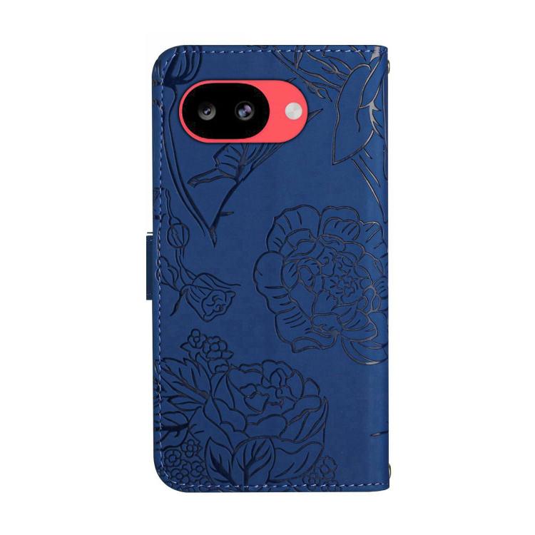 For Google Pixel 10a Skin Feel Butterfly Embossed Flip Leather Phone Case