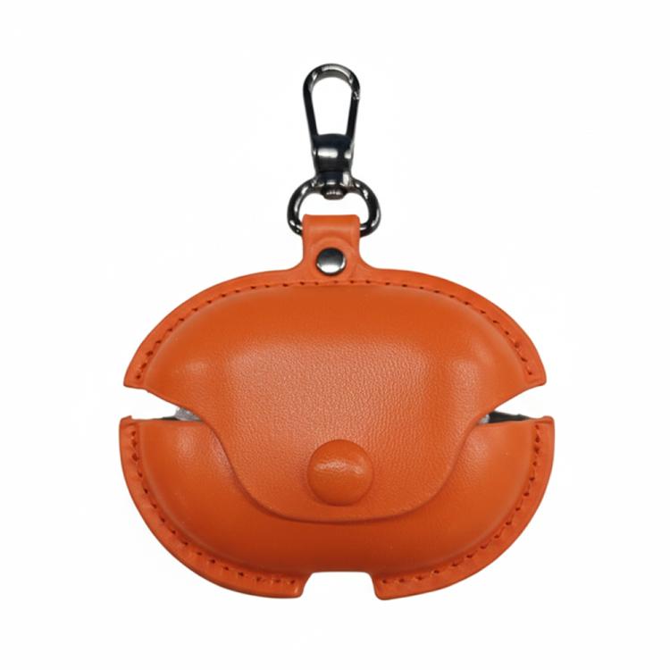 For Huawei FreeBuds Pro 5 / 4 / 3 Business Leather Earphone Protective Case with Hook