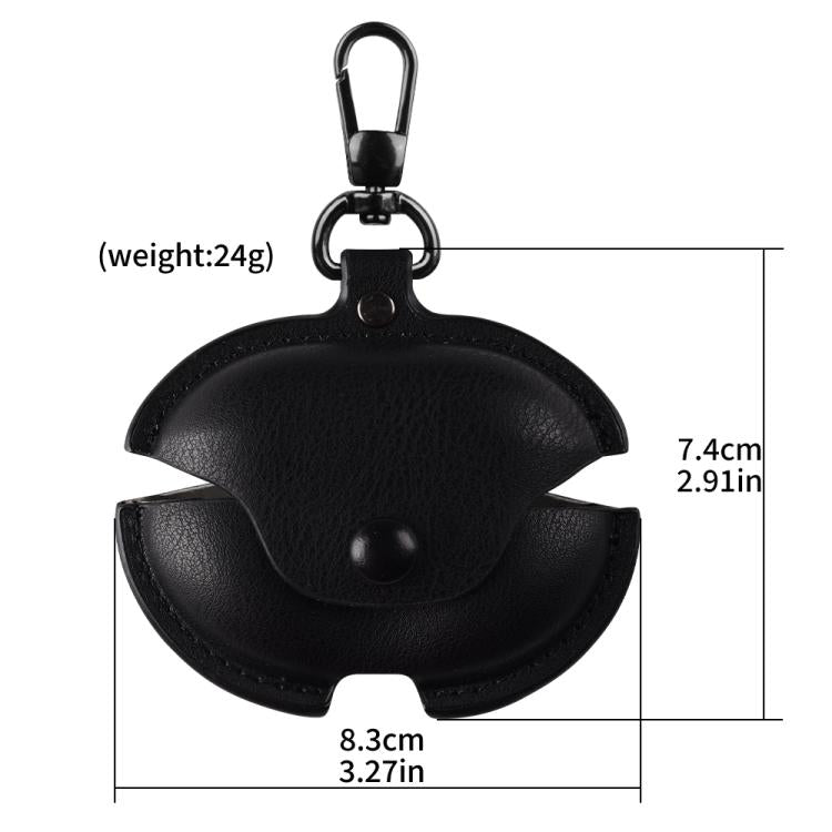 For Huawei FreeBuds Pro 5 / 4 / 3 Business Leather Earphone Protective Case with Hook