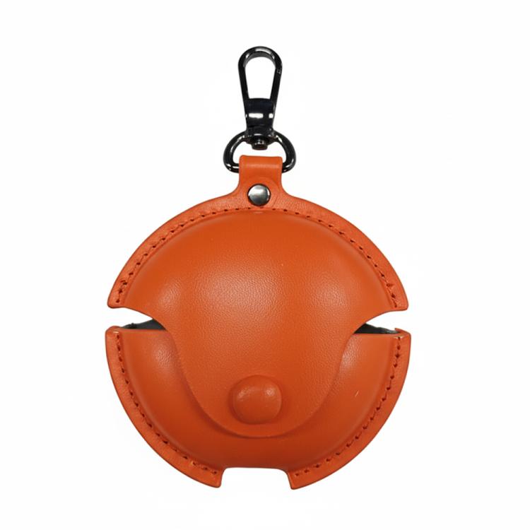 For Huawei FreeBuds 7i Business Leather Earphone Protective Case with Hook
