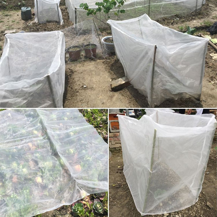 2 PCS Garden Dustproof Nylon Net Insect Screen Packing Bag, Mesh Aperture: 1mm, Specification:1x5m