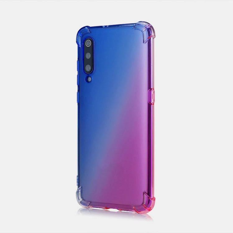 For Xiaomi Mi 9 Four-Corner Airbag Shockproof Gradient Color TPU Protective Case