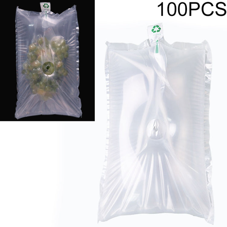 100 PCS Grape Inflatable Bag Express Fruit Protective Bag Packaging Bag, Specification:30x50cm