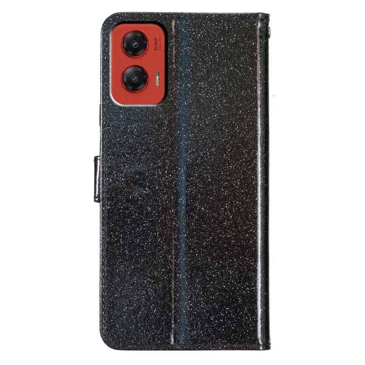 For Motorola Moto G Stylus 5G 2024 Glitter Powder Flip Leather Phone Case
