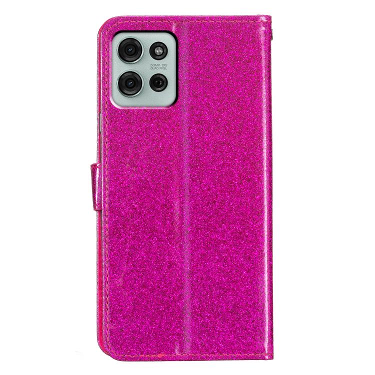 For Motorola Moto G56 5G Glitter Powder Flip Leather Phone Case