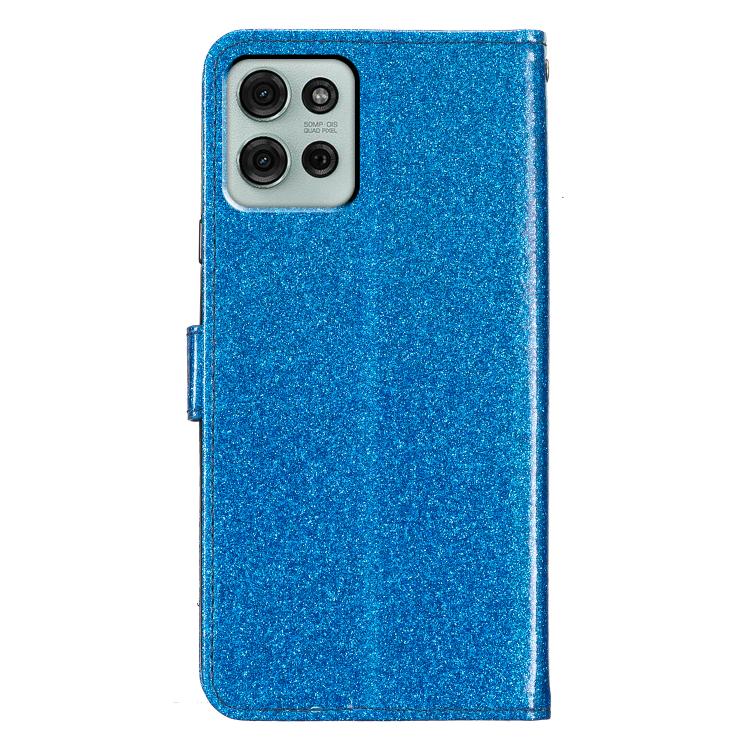 For Motorola Moto G56 5G Glitter Powder Flip Leather Phone Case
