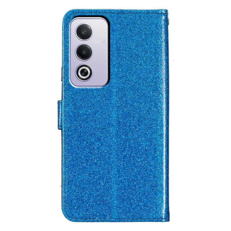 For OPPO A3 Pro Glitter Powder Flip Leather Phone Case