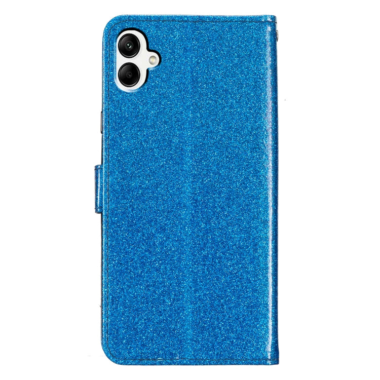 For Samsung Galaxy A06 4G Glitter Powder Flip Leather Phone Case
