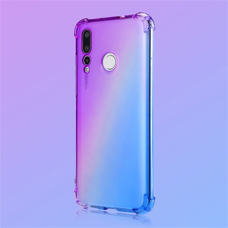 For Huawei nova 4 Four-Corner Airbag Shockproof Gradient Color TPU Protective Case