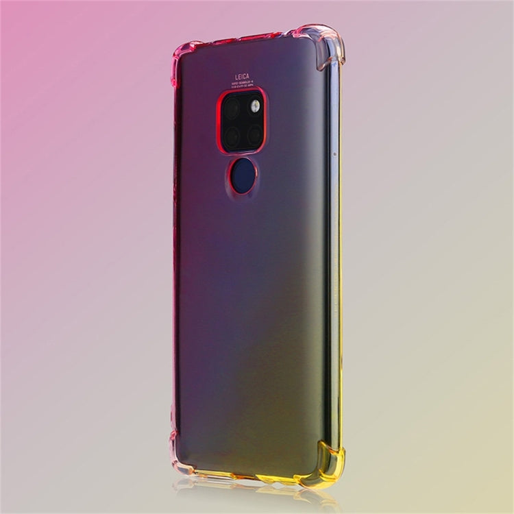 For Huawei Mate 20 Four-Corner Airbag Shockproof Gradient Color TPU Protective Case