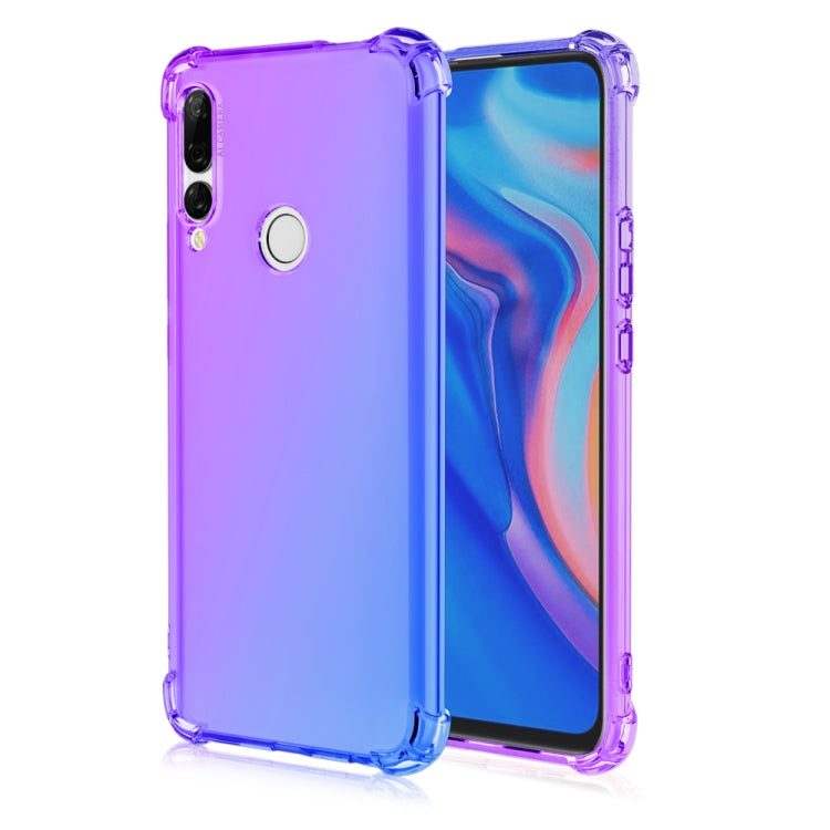 For Huawei Y9 Prime (2019) Four-Corner Airbag Shockproof Gradient Color TPU Protective Case
