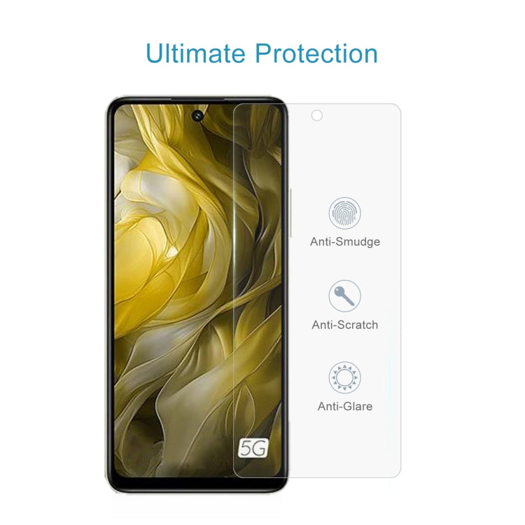 For Lava Blaze 3 5G 10pcs 0.26mm 9H 2.5D Tempered Glass Film