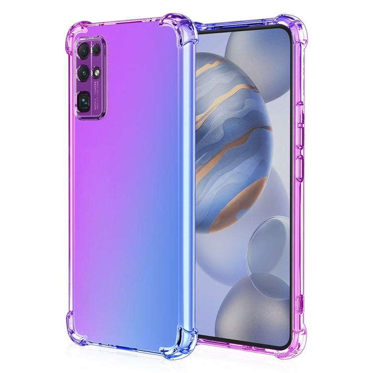 For Huawei Honor 30 Four-Corner Airbag Shockproof Gradient Color TPU Protective Case