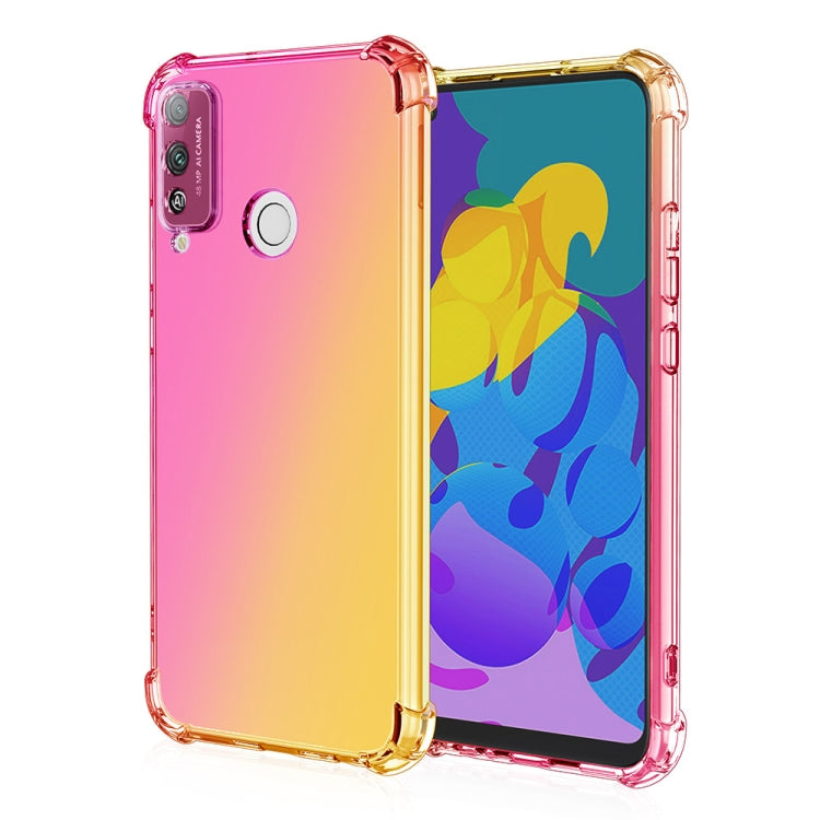 For Huawei Honor Play 4T Four-Corner Airbag Shockproof Gradient Color TPU Protective Case