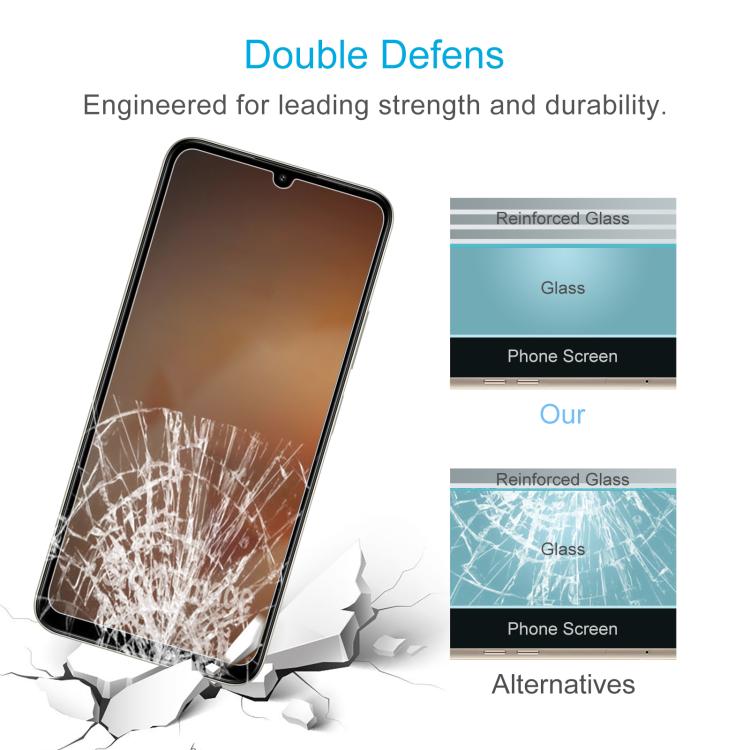 For Lava Bold N1 4G 50pcs 0.26mm 9H 2.5D Tempered Glass Film