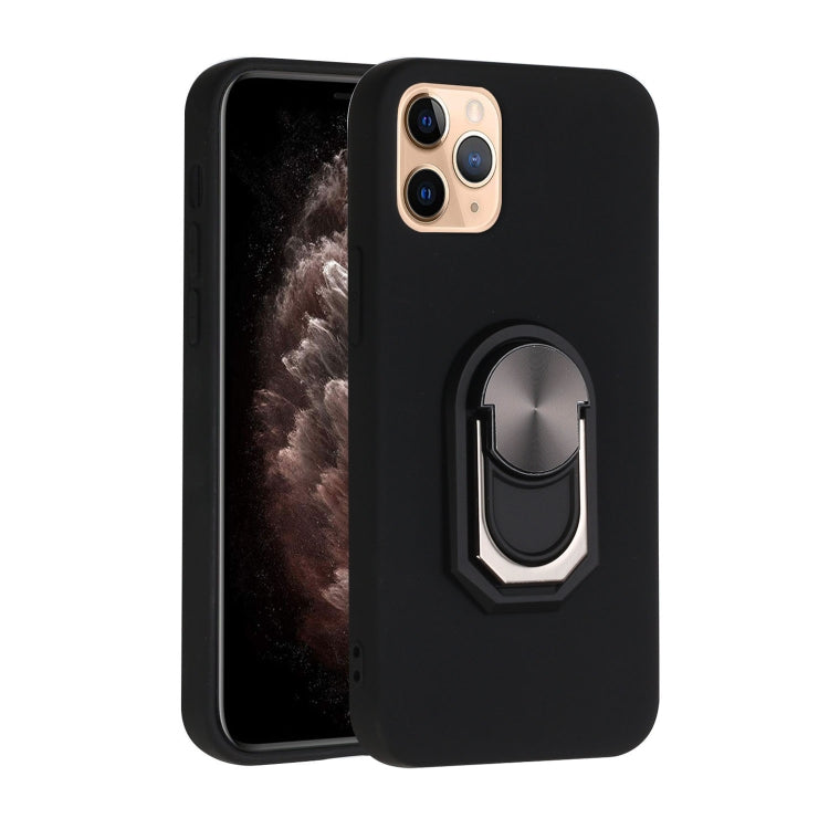 For iPhone 12 mini PC + TPU Shockproof Protective Case with Ring Holder