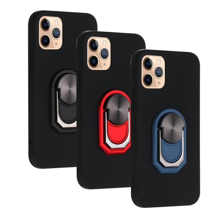 For iPhone 12 mini PC + TPU Shockproof Protective Case with Ring Holder
