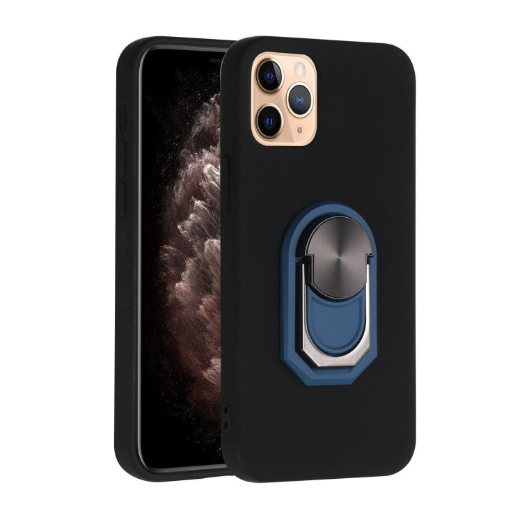 For iPhone 12 mini PC + TPU Shockproof Protective Case with Ring Holder