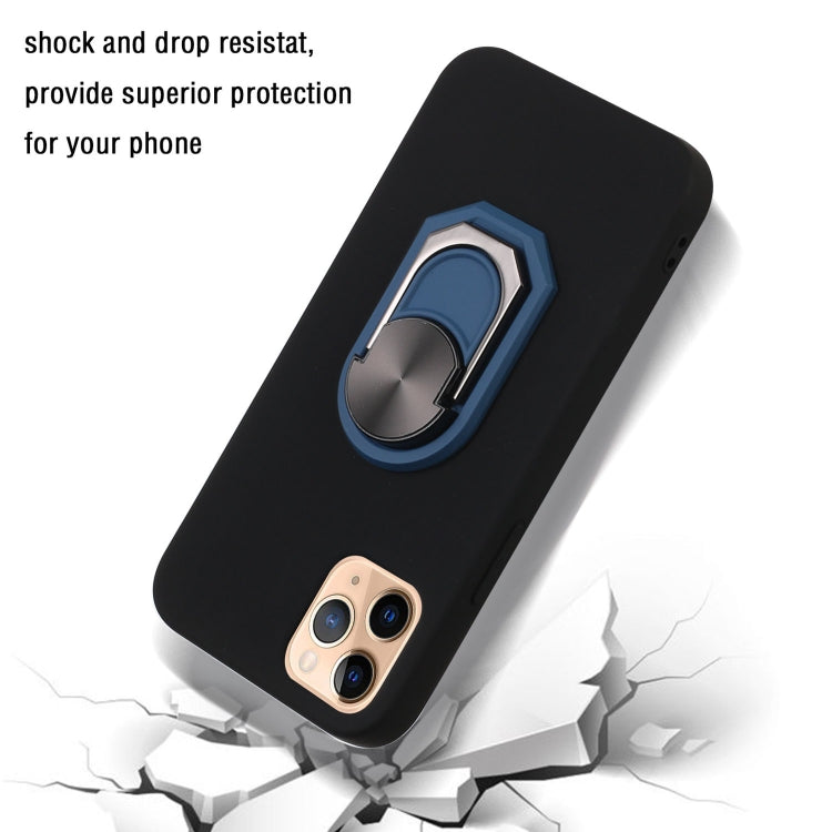 For iPhone 12 mini PC + TPU Shockproof Protective Case with Ring Holder