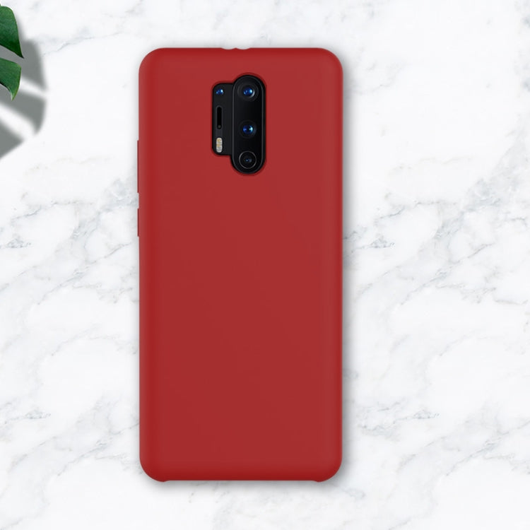 For OnePlus 8 Pro Liquid Silicone Coverage Mobile Phone Protective Case