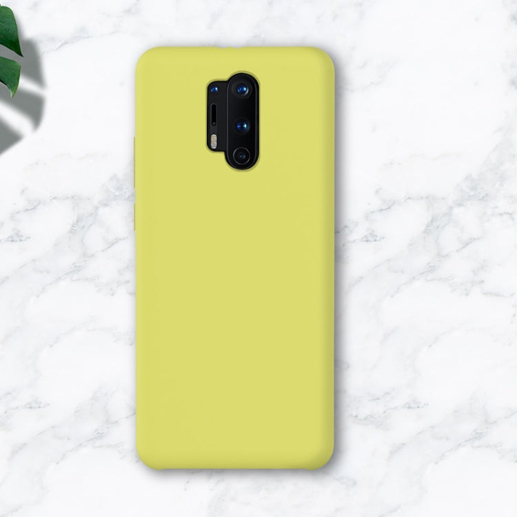 For OnePlus 8 Pro Liquid Silicone Coverage Mobile Phone Protective Case