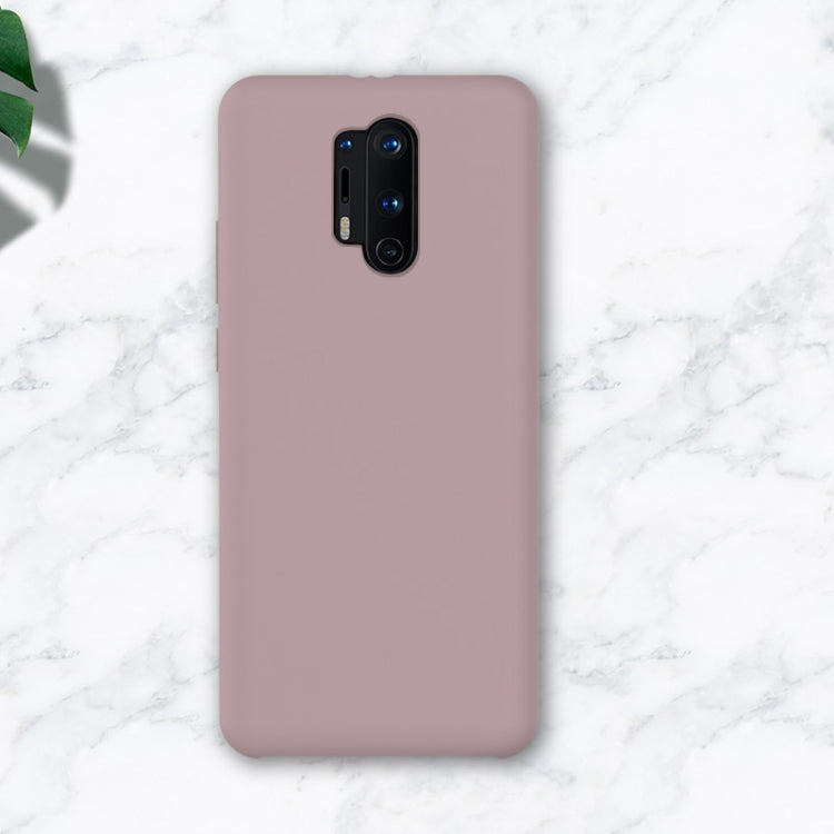 For OnePlus 8 Pro Liquid Silicone Coverage Mobile Phone Protective Case