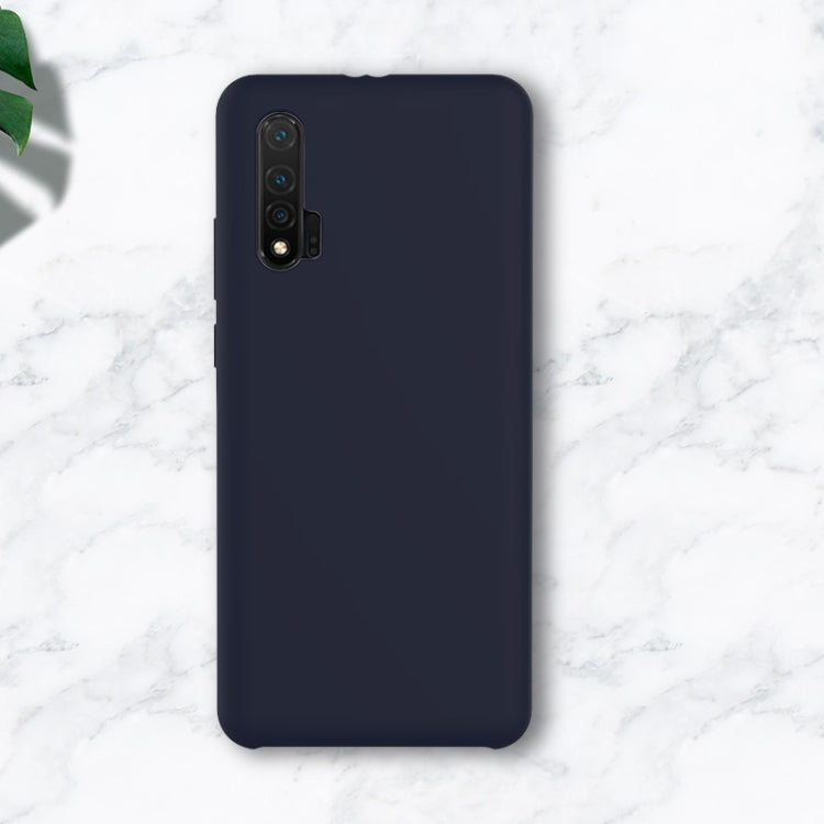 For Huawei nova 6 5G Liquid Silicone Coverage Mobile Phone Protective Case