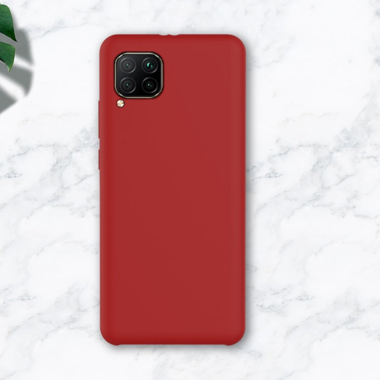 For Huawei P40 Lite / nova 6 SE Liquid Silicone Coverage Mobile Phone Protective Case