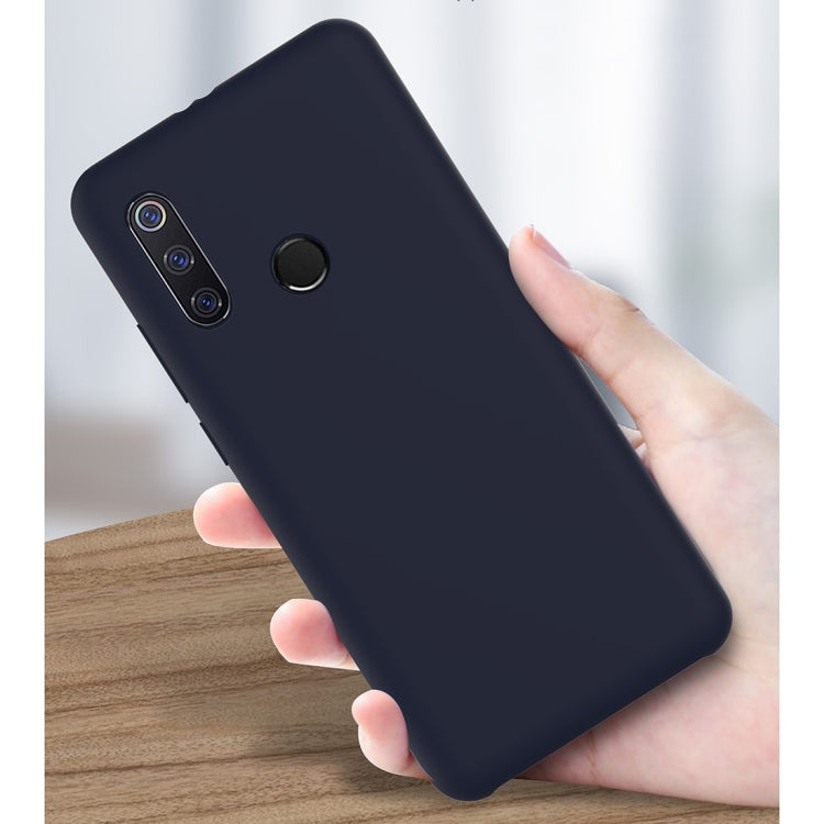 For Huawei Enjoy 9 Plus Liquid Silicone Coverage Mobile Phone Protective Case