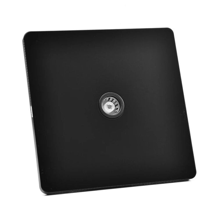 86mm Retro Copper Panel Hand Switch Panel, Style:TV Hole