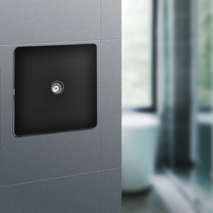 86mm Retro Copper Panel Hand Switch Panel, Style:TV Hole