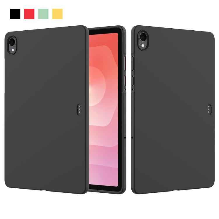 For Samsung Galaxy Tab S11 Pure Color Liquid Silicone Shockproof Tablet Case