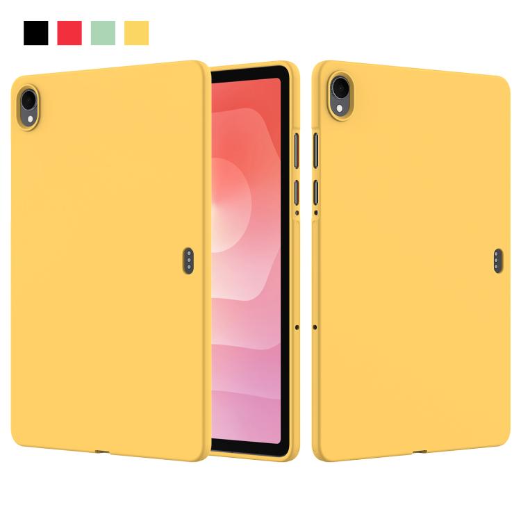 For Samsung Galaxy Tab S11 Pure Color Liquid Silicone Shockproof Tablet Case