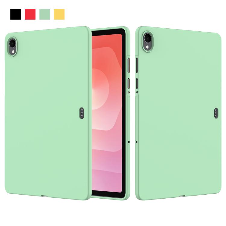 For Samsung Galaxy Tab S11 Pure Color Liquid Silicone Shockproof Tablet Case