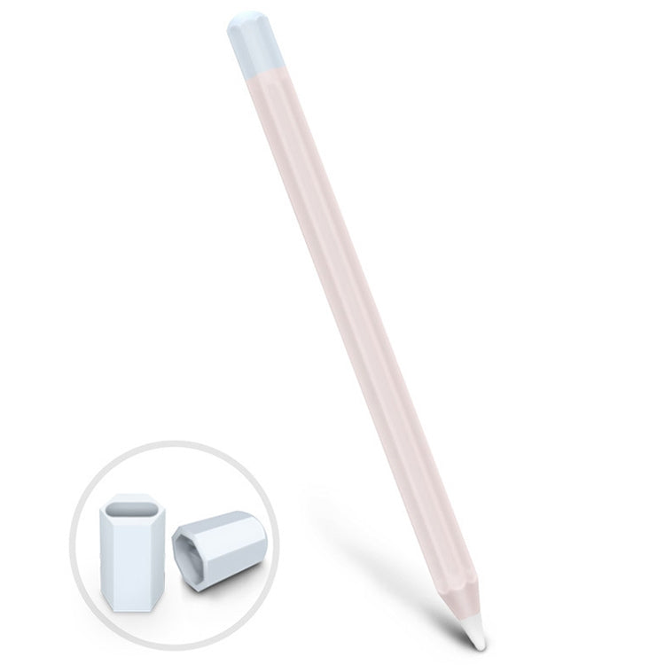 For Apple Pencil 1 Stylus Touch Pen Split Contrast Color Silicone Protective Case