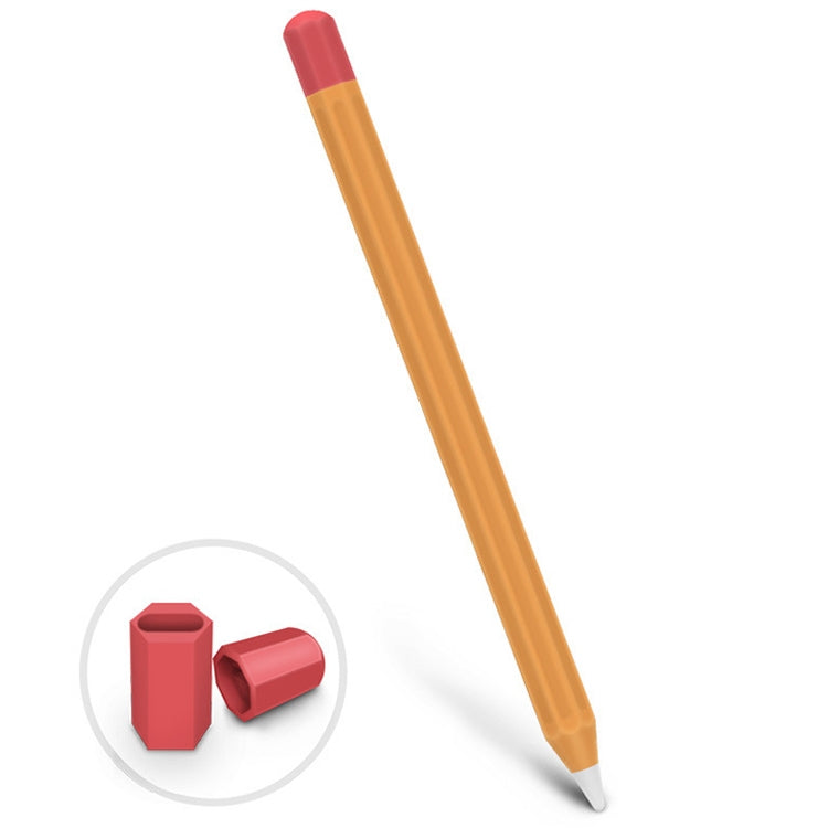 For Apple Pencil 1 Stylus Touch Pen Split Contrast Color Silicone Protective Case