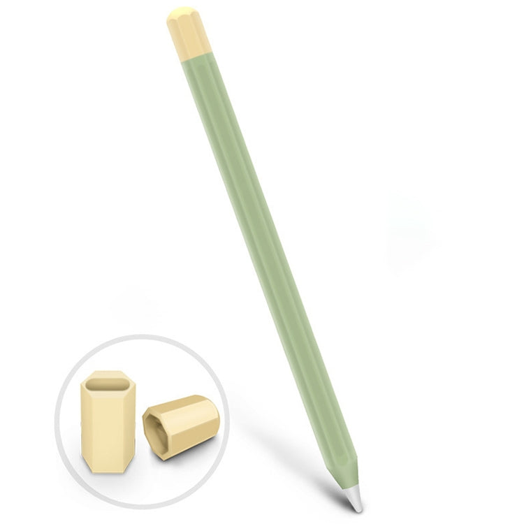 For Apple Pencil 1 Stylus Touch Pen Split Contrast Color Silicone Protective Case