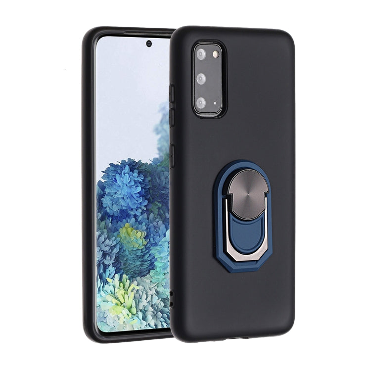 For Samsung Galaxy S20 PC + TPU Shockproof Protective Case with Ring Holder