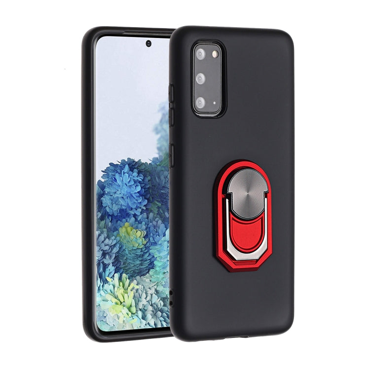 For Samsung Galaxy S20 PC + TPU Shockproof Protective Case with Ring Holder