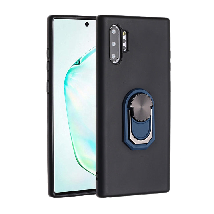 For Samsung Galaxy Note10+ PC + TPU Shockproof Protective Case with Ring Holder