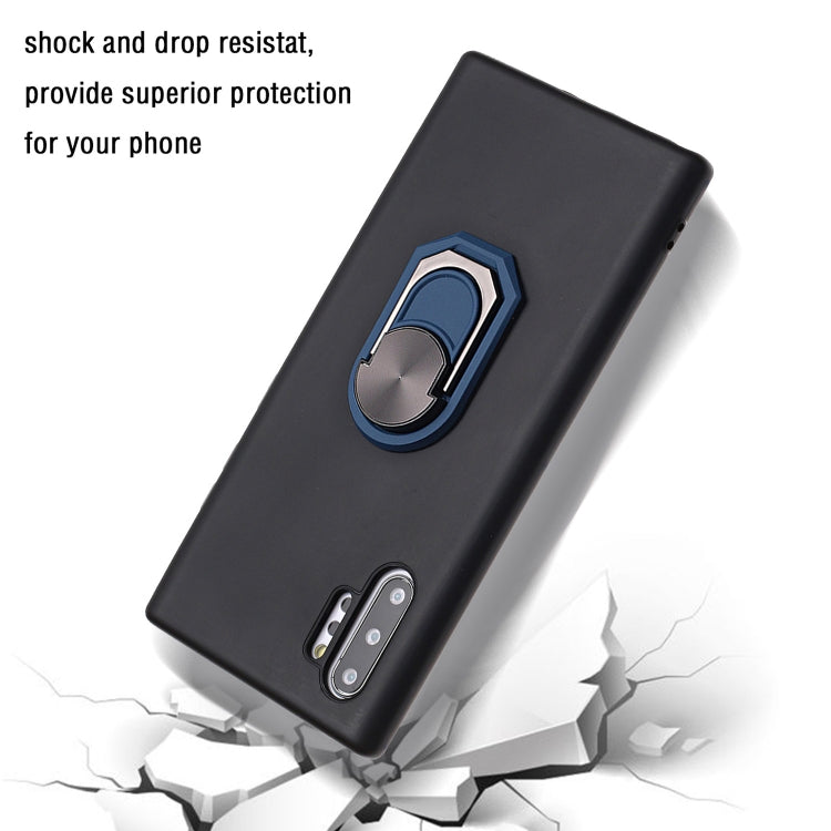 For Samsung Galaxy Note10+ PC + TPU Shockproof Protective Case with Ring Holder
