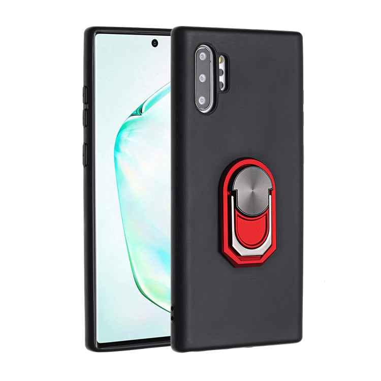 For Samsung Galaxy Note10+ PC + TPU Shockproof Protective Case with Ring Holder