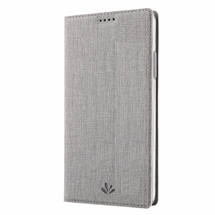 For Samsung Galaxy A21s ViLi Magnetic Suction Shockproof TPU + PU Horizontal Flip Protective Case with Card Slot & Holder