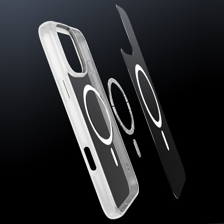 For iPhone 16 Pro Max TOTUDESIGN PC-5 Crystal Shield Series Magsafe Magnetic Phone Case - Transparent