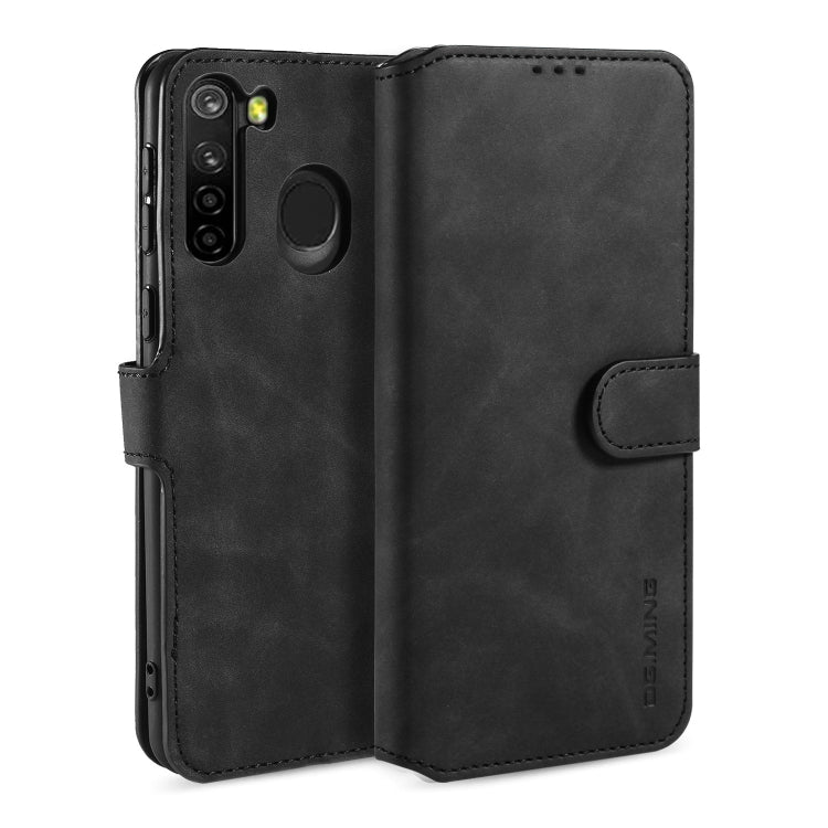 For Samsung Galaxy A21 (EU Version) DG.MING Retro Oil Side Horizontal Flip Case