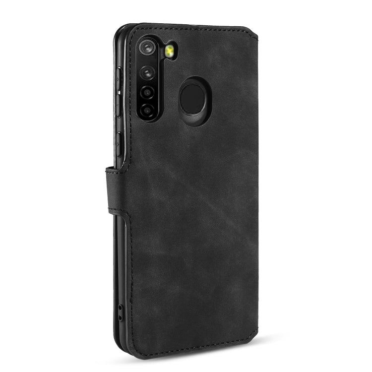 For Samsung Galaxy A21 (EU Version) DG.MING Retro Oil Side Horizontal Flip Case