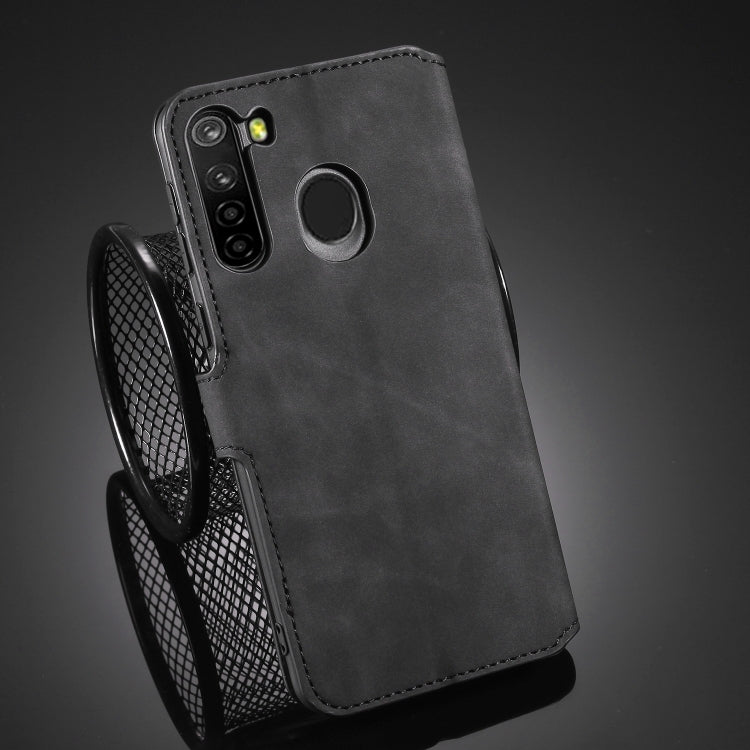 For Samsung Galaxy A21 (EU Version) DG.MING Retro Oil Side Horizontal Flip Case